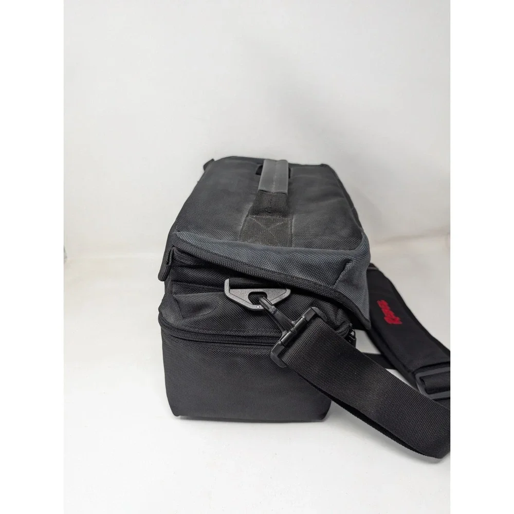 OEM Canon Rebel Camera Shoulder Bag Travel Case Black With Dividers‎ Padded